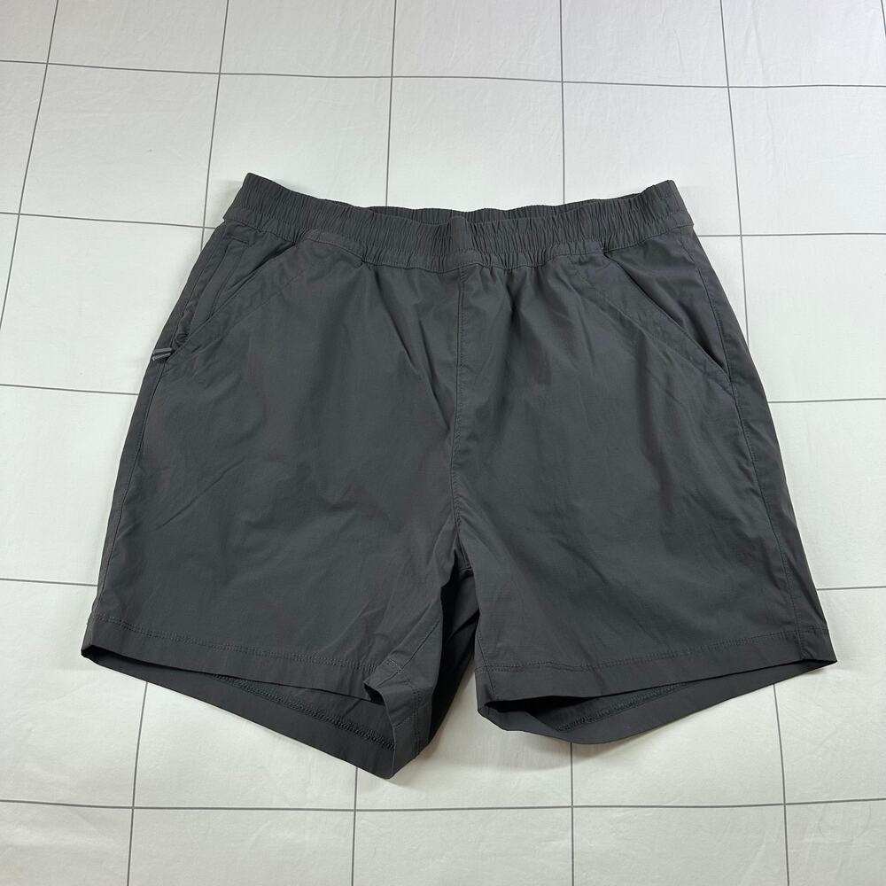 Duluth Trading Co Shorts Womens 12 Gray AKHG Access Point Pull On Nylon Hike